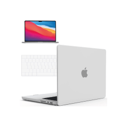 iBenzer Neon Party - Notebook shell case - 14" - clear - for Apple MacBook Pro (14.2 in)
