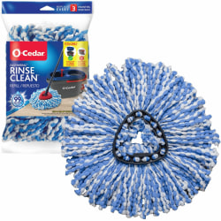 O-Cedar EasyWring Rinse Clean Mop Refill - MicroFiber - Multi - 1Each