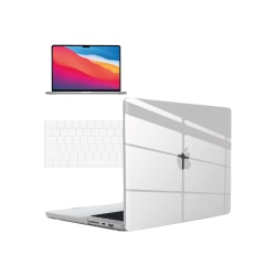 iBenzer Neon Party - Notebook shell case - 14" - crystal clear - for Apple MacBook Pro (14.2 in)