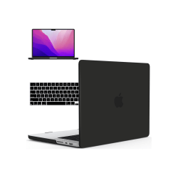 iBenzer Neon Party - Notebook shell case - 16" - black - for Macbook Pro 16.2" (Late 2021, Early 2023, Late 2023)
