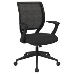 Office Star™ Work Smart Mesh Task Chair, Shale/Black