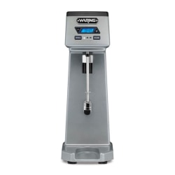 Waring Single Spindle 3-Speed Drink Mixer, 8" x 7" x 19-3/4", Silver
