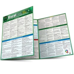 QuickStudy Guide, Microsoft Excel 365 Tips & Tricks, Total Qty 1