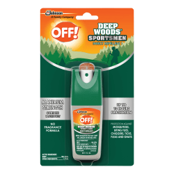 OFF! Deep Woods Sportsmen Insect Repellent, 1 Oz, Pack Of 12 Bottles