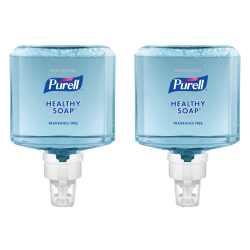 Purell® Healthy Gentle & Free Foam Hand Soap, Unscented, 40.57 Oz, Carton Of 2 Bottles