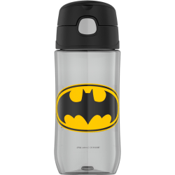 Thermos® Funtainer Plastic Water Bottle, 16 Oz, Batman