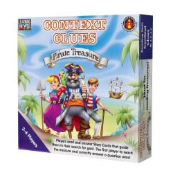 Learning Well Games Context Clues Blue Level Pirate Treasure Game, Reading, 3rd To 6th Grade