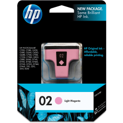 HP 02 Light Magenta Ink Cartridge, C8775WN