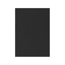 LUX Flat Cards, A7, 5 1/8" x 7", Midnight Black, Pack Of 250