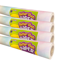 Teacher Created Resources Better Than Paper Bulletin Board Rolls, Tie-Dye, Pack Of 4 Rolls