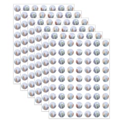 Teacher Created Resources Mini Stickers, Moving Mountains, 378 Per Pack, 6 Packs