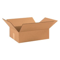 South Coast Paper Corrugated Cartons, 17" x 13" x 5", Kraft, Pack Of 25