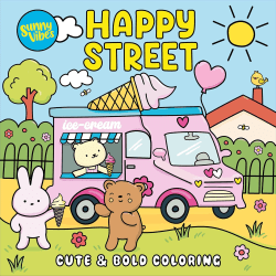 Kidsbooks Publishing Happy Street Coloring Book, Total Qty 1