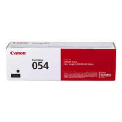 Canon® 054 Black Toner Cartridge, 3024C001