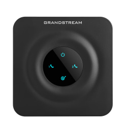 Grandstream 2-Port FXS Analog Telephone Adapter, Black, GS-HT802