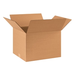 Partners Brand Corrugated Boxes, 17" x 14" x 12", Kraft, Pack Of 25