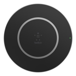 Belkin® BOOST UP™ Wireless Charging Pad For Qi-Enabled Devices, Silver, F7U014DQSLV