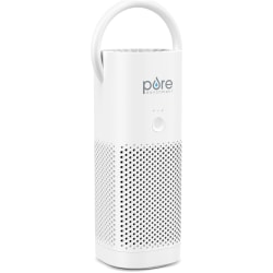 Pure Enrichment PureZone HEPA Mini Portable Air Purifier, 54 Sq. Ft. Coverage, White