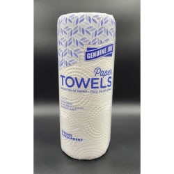 Genuine Joe 2-ply Paper Towel Rolls - 2 Ply - 9"x11" - 70 Sheets/Roll - White - Paper - Absorbent, Soft, Perforated, Tear Resistant - - 34070
