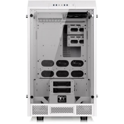 Thermaltake The Tower 900 Computer Case - Full-tower - White, Transparent - Hot Dip Galvanized Steel - 9 x Bay - 2 x 5.51" x Fan(s) Installed - Mini ITX, ATX, Micro ATX, EATX Motherboard Supported - 13 x Fan(s) Supported
