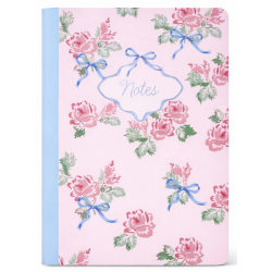 Gartner Studios Composition Notebook, 7-1/2" x 9-3/4," College Ruled, 100 Sheets, Bow and Floral