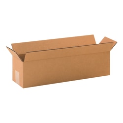 Partners Brand  Long Corrugated Boxes, 20" x 5" x 5", Kraft, Pack Of 25