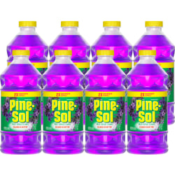 Pine-Sol Multi-Surface Cleaner, Lavender Clean, 40 Oz, Pack Of 8 Bottles