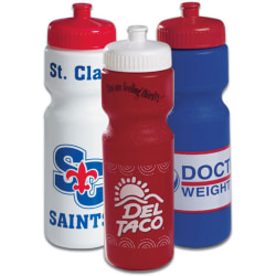 Reusable Sports Bottle With Push-Pull Cap, 28 Oz.