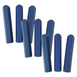 The Pencil Grip Chewberz Pencil Toppers, Blue, 3 Toppers Per Pack, Set Of 3 Packs