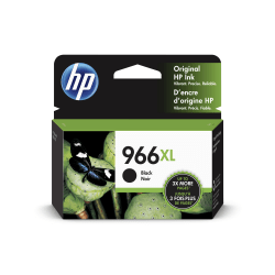 HP 966XL Black Extra-High-Yield Ink Cartridge, 3JA04AN
