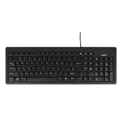 VogDuo™ Wired Keyboard, Black, MK306