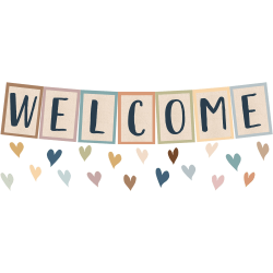 Teacher Created Resources Everyone Is Welcome Welcome Bulletin Board Set, Multicolor