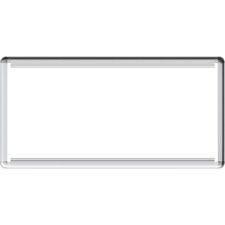 Lorell Mounting Frame For Whiteboard, 26"H x 72"W, Silver, Aluminum