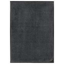 M+A Matting Plush™ Floor Mat, 4' x 6', Midnight Gray