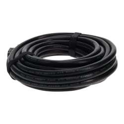 AddOn 5 Pack 20ft HDMI Cable - HDMI cable with Ethernet - HDMI male to HDMI male - 19.7 ft - black (pack of 5)