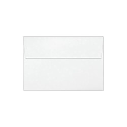 LUX Invitation Envelopes, A8, Peel & Press Closure, Bright White, Pack Of 50