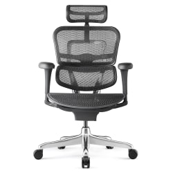 WorkPro 12000 V2 Series Ergonomic Mesh High-Back Executive Office Chair, Black