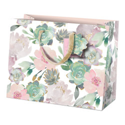 Lady Jayne Gift Bag With Tissue Paper And Hang Tag, Medium, Garden Florals