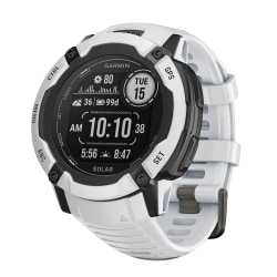 Garmin® Instinct 2X Solar Smart Watch, Whitestone