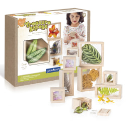 Guidecraft Treasure Blocks, Clear, Pre-K, Pack Of 8 Blocks