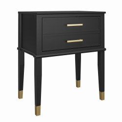 Ameriwood™ Home Westerleigh End Table, 28"H x 23-5/8"W x 15-5/8"D, Black