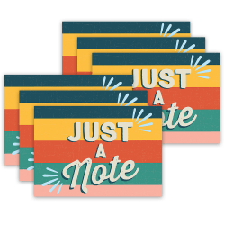 Eureka Adventurer Teacher Cards, 4" x 6", 36 Per Pack, Set Of 6 Packs