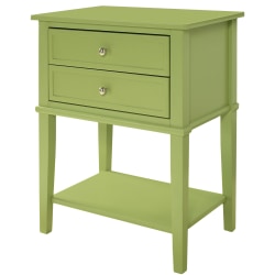 Ameriwood™ Home Franklin Accent Table, 28"H x 22"W x 15-1/2"D, Green