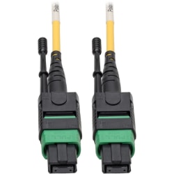 Eaton Tripp Lite Series MTP/MPO (APC) Singlemode Patch Cable (F/F), 12 Fiber, 40/100 GbE, QSFP+ 40GBAS - N39002M12AP