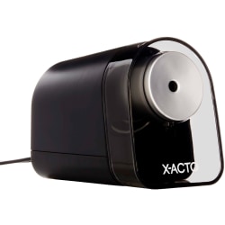 X-ACTO® XLR™ Electric Pencil Sharpener, Black