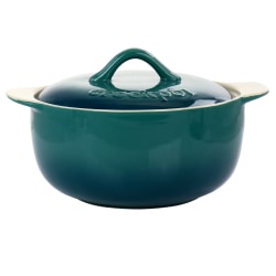 Crock-Pot® Artisan 2.3-Quart Stoneware Round Casserole Dish, Gradient Teal