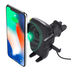 iOttie Easy One Touch Air Vent Mount For Qi-enabled Smartphones, Black, HLCRIO135