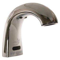 Rubbermaid® Commercial One Shot Soap Dispenser - Touch Free, Foam, 1.9 x 5.5 x 4, Polished Chrome