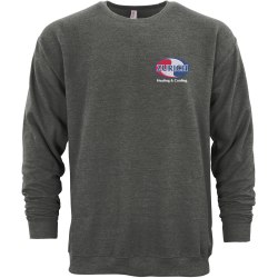 Custom M&O Unisex Crewneck Sweatshirt, 50/50 Embroidered
