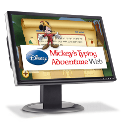 Disney Mickey’s Typing Adventure Web, Annual Subscription